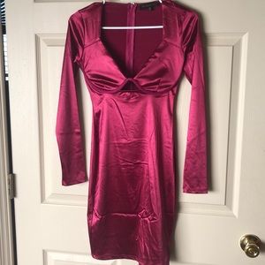Fashion Nova Long Sleeve Dress New, never worn.